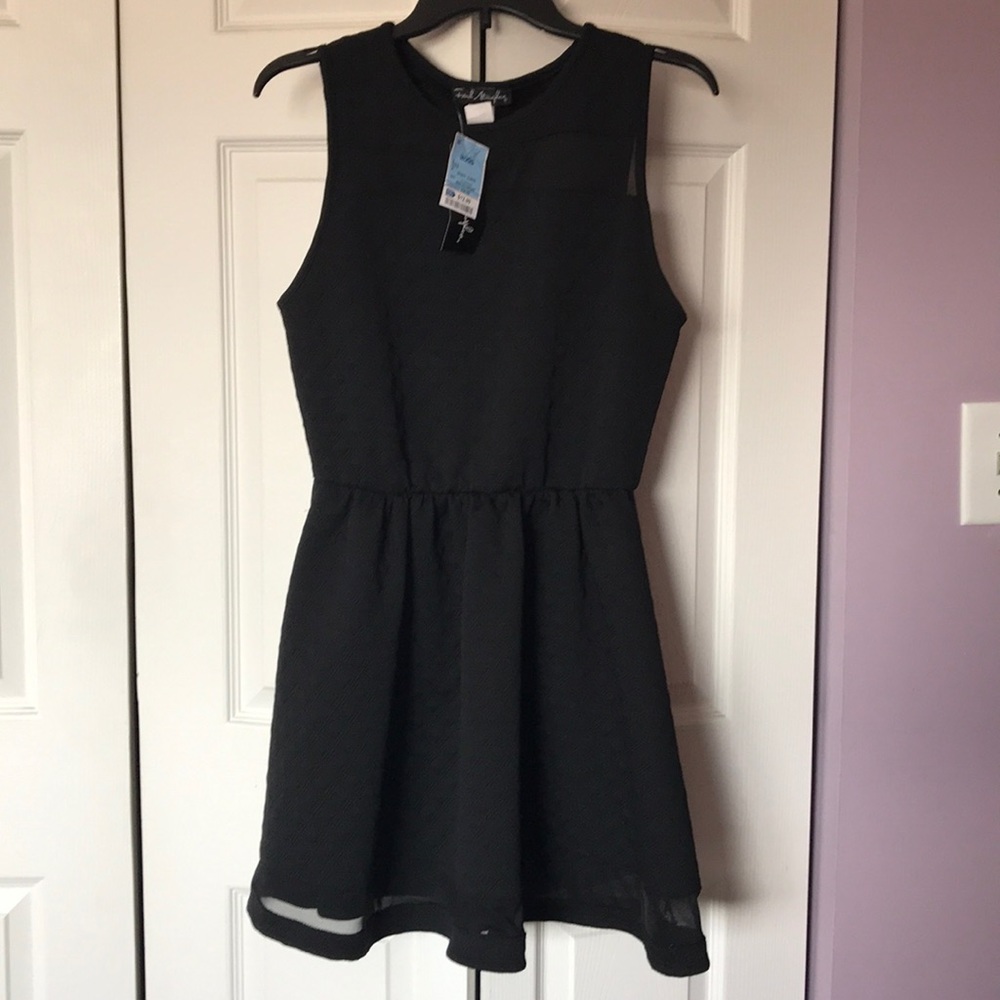 French Atmosphere Black Dress